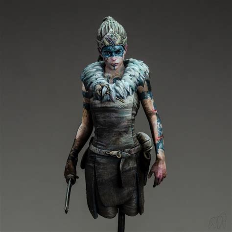 Hellblade Senuas Sacrifice By Roman Lappat Putty Paint