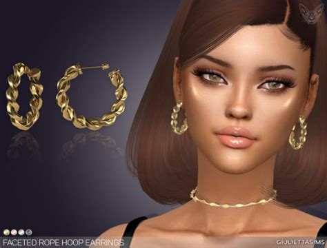S Club Ts4 Ll Earrings 202014 The Sims 4 Catalog