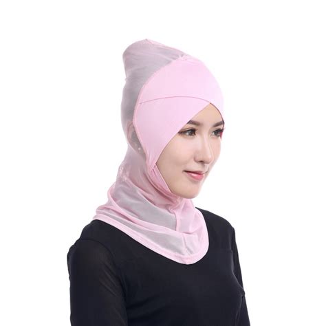 muslim women bonnet hijab underscarf islamic ladies head cover scarf headwear ebay