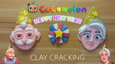Cocomelon Happy New Year Grandparents Clay Cracking 2 코코멜론 할머니 할아버지 새해