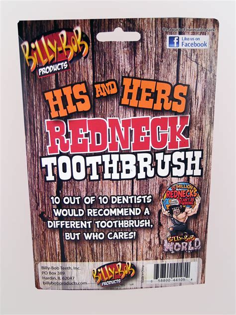 His And Hers Redneck Toothbrush Redneck Brushing Teeth Good Pranks