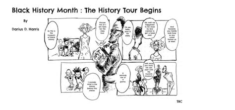 Black History Month The History Tour Begins Cartoon Sm2