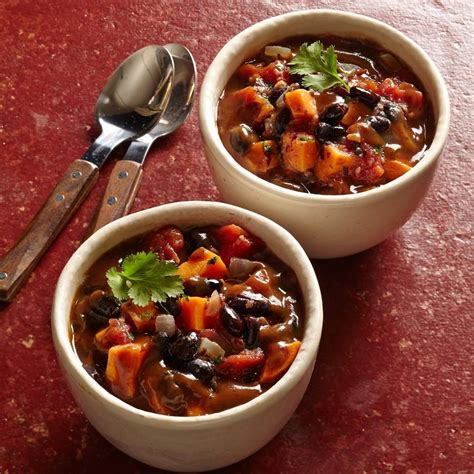 Sweet Potato And Black Bean Chili For Two Recipe Eatingwell