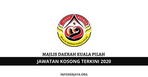 Tawaran untuk menyewa tapak bazar ramadhan di kuala berang dan ajil, hulu terengganu bagi tahun 2021. Jawatan Kosong Majlis Daerah Kuala Pilah • Jawatan Kosong ...