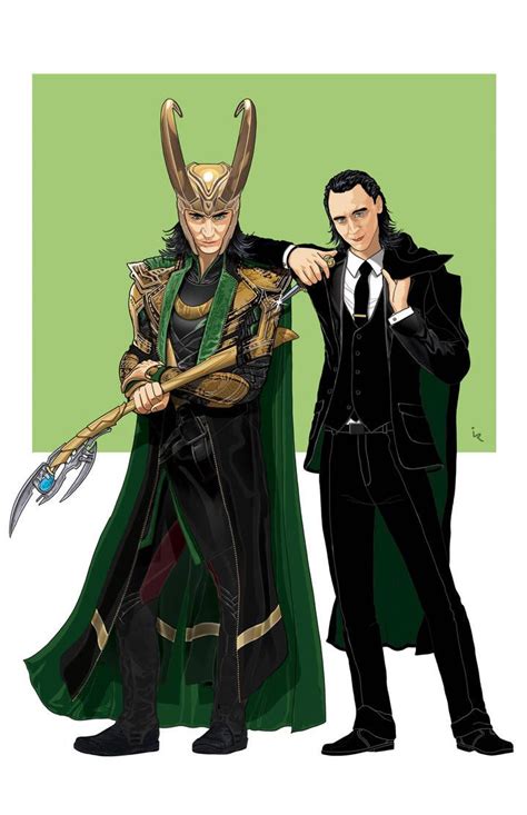 TwoLokiSideXSide by https://www.deviantart.com/gooberzombie on