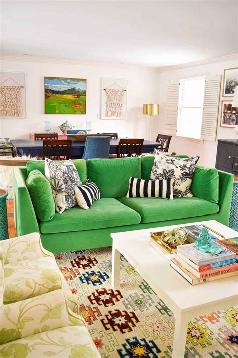 Colorful Living Room Reveal At Charlottes House