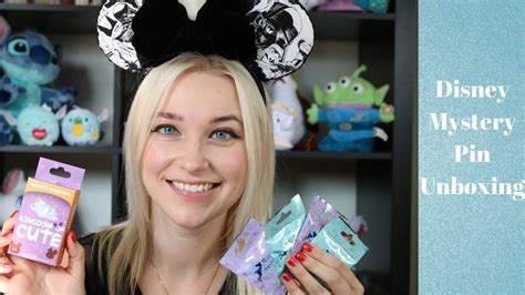 Disney Mystery Pin Unboxing YouTube