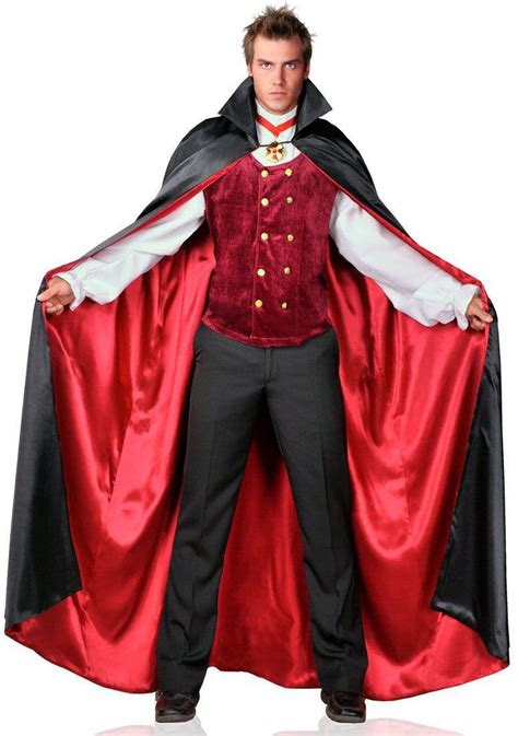 Clothing Shoes Accessories Adult Mens Count Vampire Costume Deluxe
