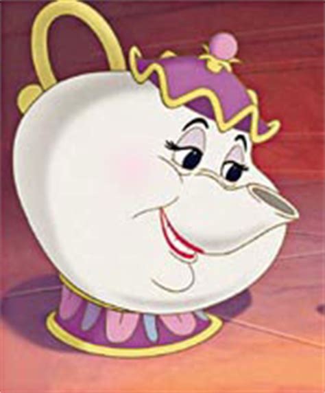 Potts chip tea pot & cup set teapot mug (pot & cup). Michael's CG Arts & Animation Blog: Research: An ...