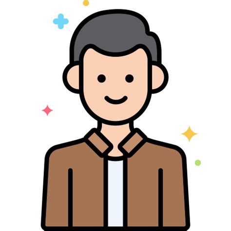 남자 무료 사람들개 아이콘