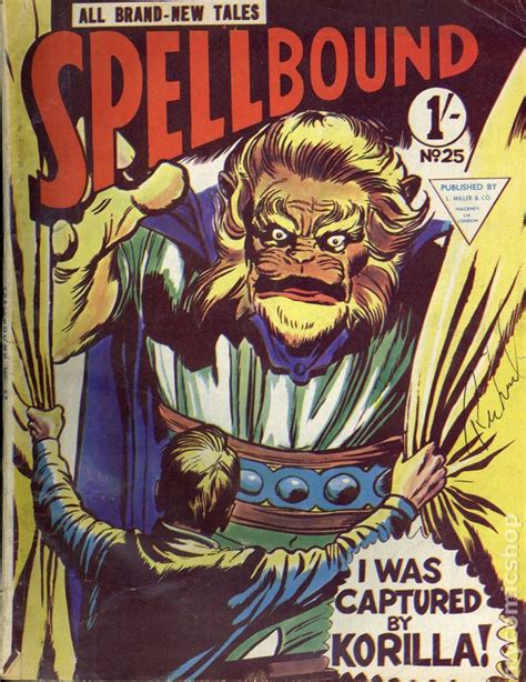 Spellbound Uk 1961 1966 L Miller And Co Comic Books