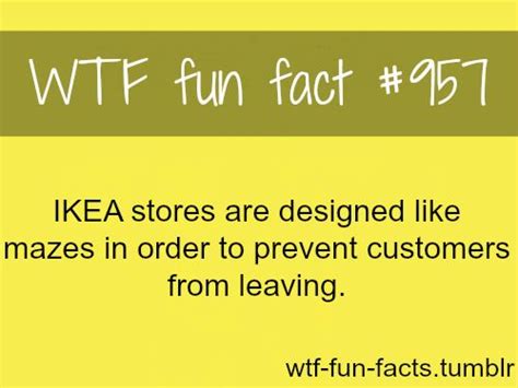 Weird Facts Ikea And Facts On Pinterest