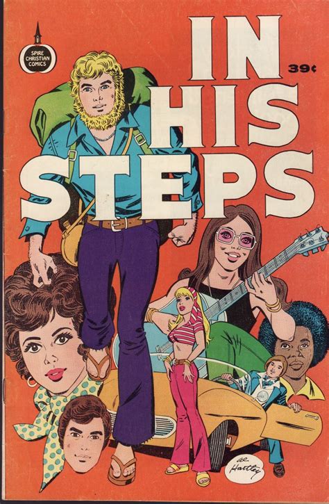 Just Plain Strange In His Steps Spire Christian Comics 1977 ~ Off