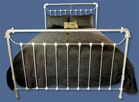 Queen Antique Cast Iron And Brass Bed Antique Iron Bed Wrought Iron