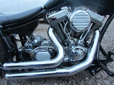 It has a 113 cubic inch s&s engine in it. 2016 Custom Pro Street, 250mm Wide Tire & 113 Cubic Inch Motor