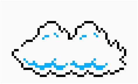Super Mario Bros Cloud Sprites Pixel Art Maker The Best Porn Website