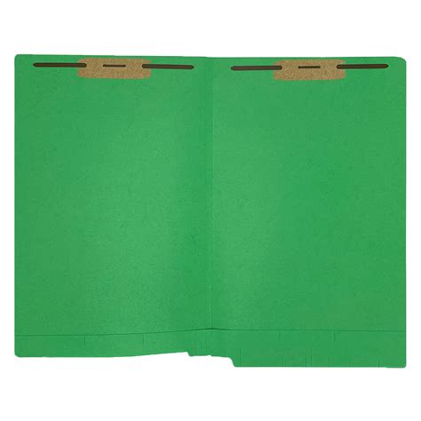 14pt Color Folders Full Cut 2 Ply End Tab Legal Size Fastener Pos 1