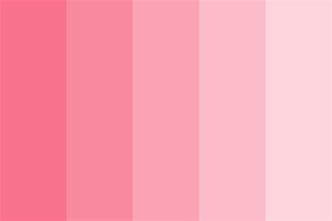 On Wednesdays We Wear Pink Color Palette Color Palette Pink Paint
