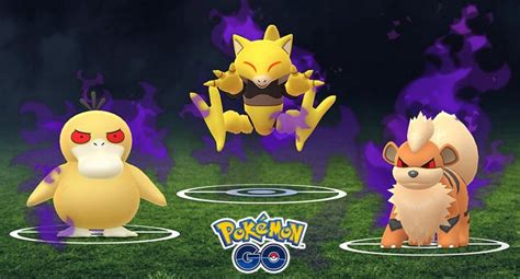Heres A List Of Pokémon Gos 19 New Team Rocket Shadow Pokémon