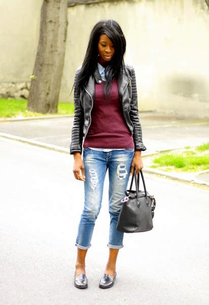 New look kady, mocassins femme. Ripped jeans & mocassins - Styles by Assitan. Blog mode ...
