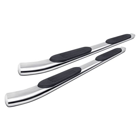 Iconic Accessories® 124 0288 4 Cab Length Polished Oval Tube Step