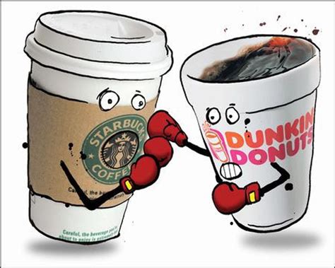 Starbucks Vs Dunkin Donuts The Real Debate