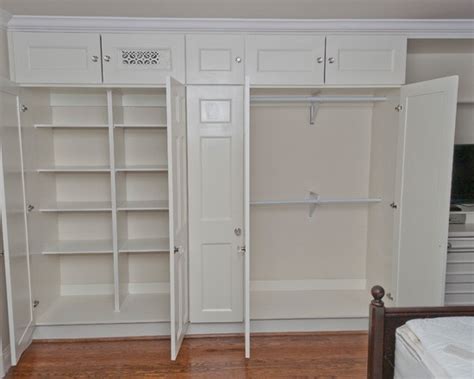 Keep the stuff, but the curb the clutter with the madison wall cabinet with 2 doors. Closet Unfinished Wall Cabinets Design | Bathroom/bedroom ...