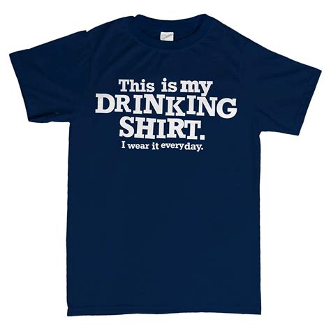 this is my drinking t shirt i wear it everyday funny alcoholic t shirt minaze
