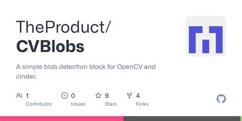 Github Theproduct Cvblobs A Simple Blob Detection Block For Opencv
