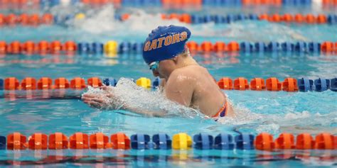 Gators Swim And Dive Teams Leading In Sec Championships Espn 981 Fm