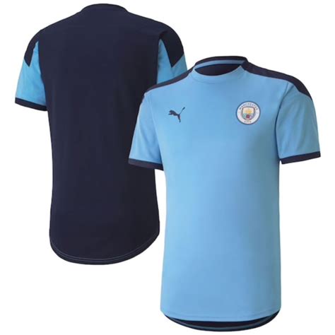 Manchester City Sky Blue Training Jersey 202021 Official Puma Product