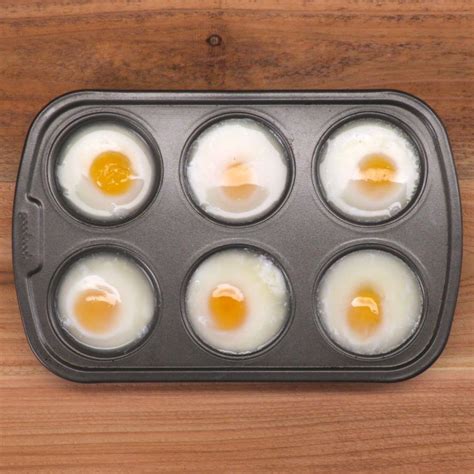 Muffin Pan Poached Eggs Recipe And Video Ravenfyre Copy Me That