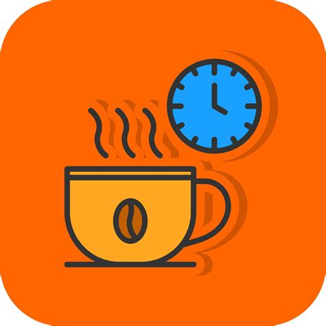 Coffee Break Vector Icon Design 21108448 Vector Art At Vecteezy