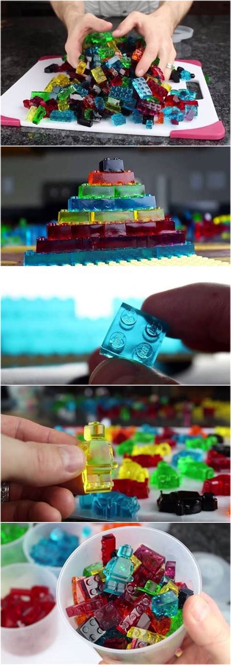 Creative Ideas Diy Amazing Lego Gummy Candy