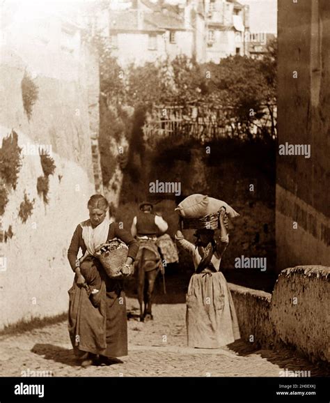 Sanremo Italy Victorian Period Stock Photo Alamy