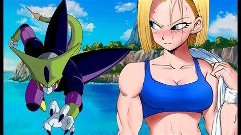 Cell Absorbs Android 18 First Youtube