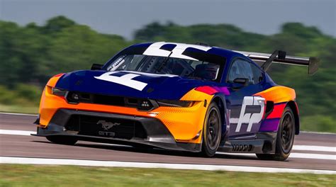 The Ford Mustang Gt3 Race Car Will Take On Everyone Around The World