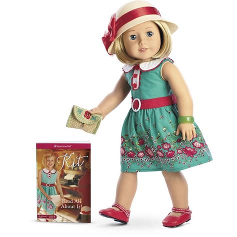 Kit™ Doll Book And Accessories In 2020 Kit American Girl Doll
