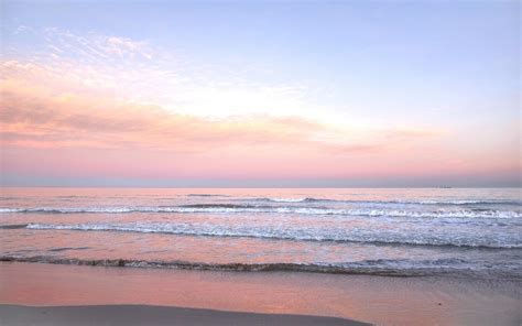 Sunrise Sea Shore Waves Landscape High Resolution Images