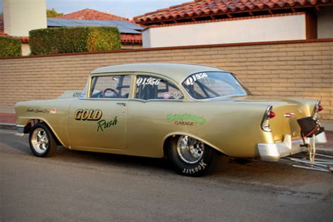 1956 Chevrolet Chevy Bel Air 150 210 BELAIR Drag Car Gasser Pro Street