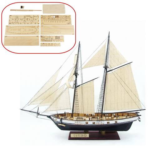 Ship Assembly Model Diy Kits Classical Wooden Sailing Boat Scale