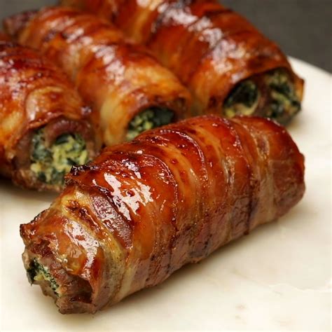 Salse, salumi, formaggi, verdure e molto altro ancora. Involtini di manzo ripieni di ricotta e spinaci | Ricette ...