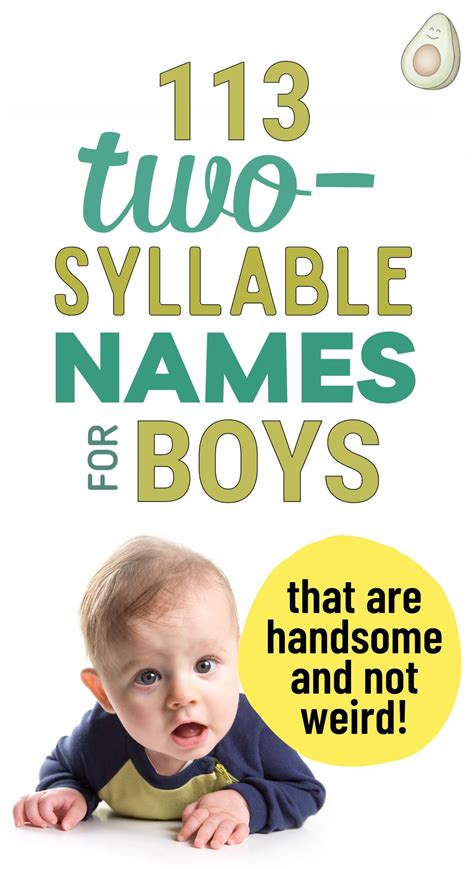 113 Two Syllable Boy Names For Modern Little Dudes 2022 Artofit
