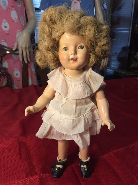 Antique Doll Composition Shirley Temple Style 1940s Doll Lover
