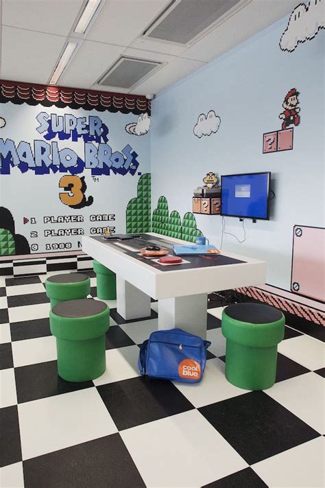 It's a gorgeous summer day but you just got grounded. Inspiration : Mario Themed Room For Your Kids | EverCoolHomes
