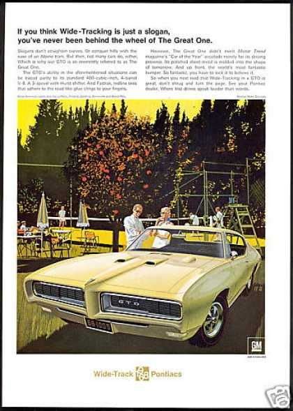 Retro Rewind Vintage Pontiac Gto Advertisements