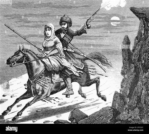 Russian Circassian Black And White Stock Photos And Images Alamy