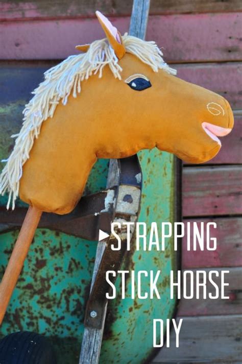 Diy Toys Diy Strapping Stick Horse Stick Horses Horse Diy Horse