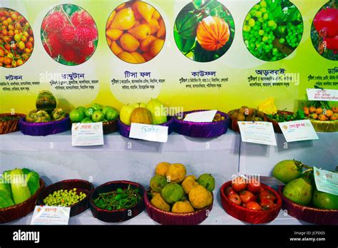 Dhaka Bangladesh 16th June 2017 Verities Fruits Displayed In The