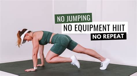 30 Min No Jumping Full Body Workout No Repeat No Equipment Hiit🔥burn 240 Calories🔥 Youtube